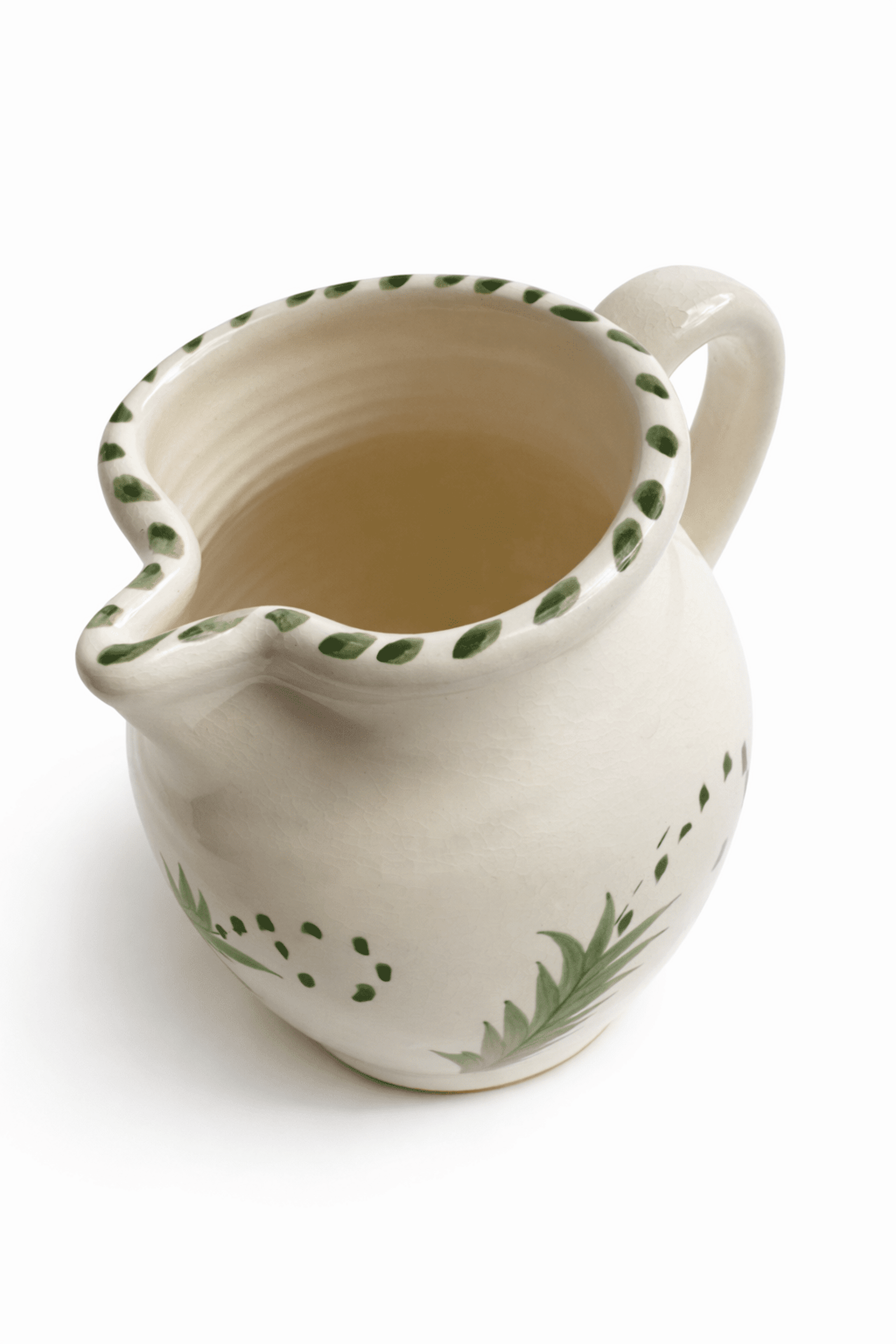 jarra de cerámica pintada a mano - 1