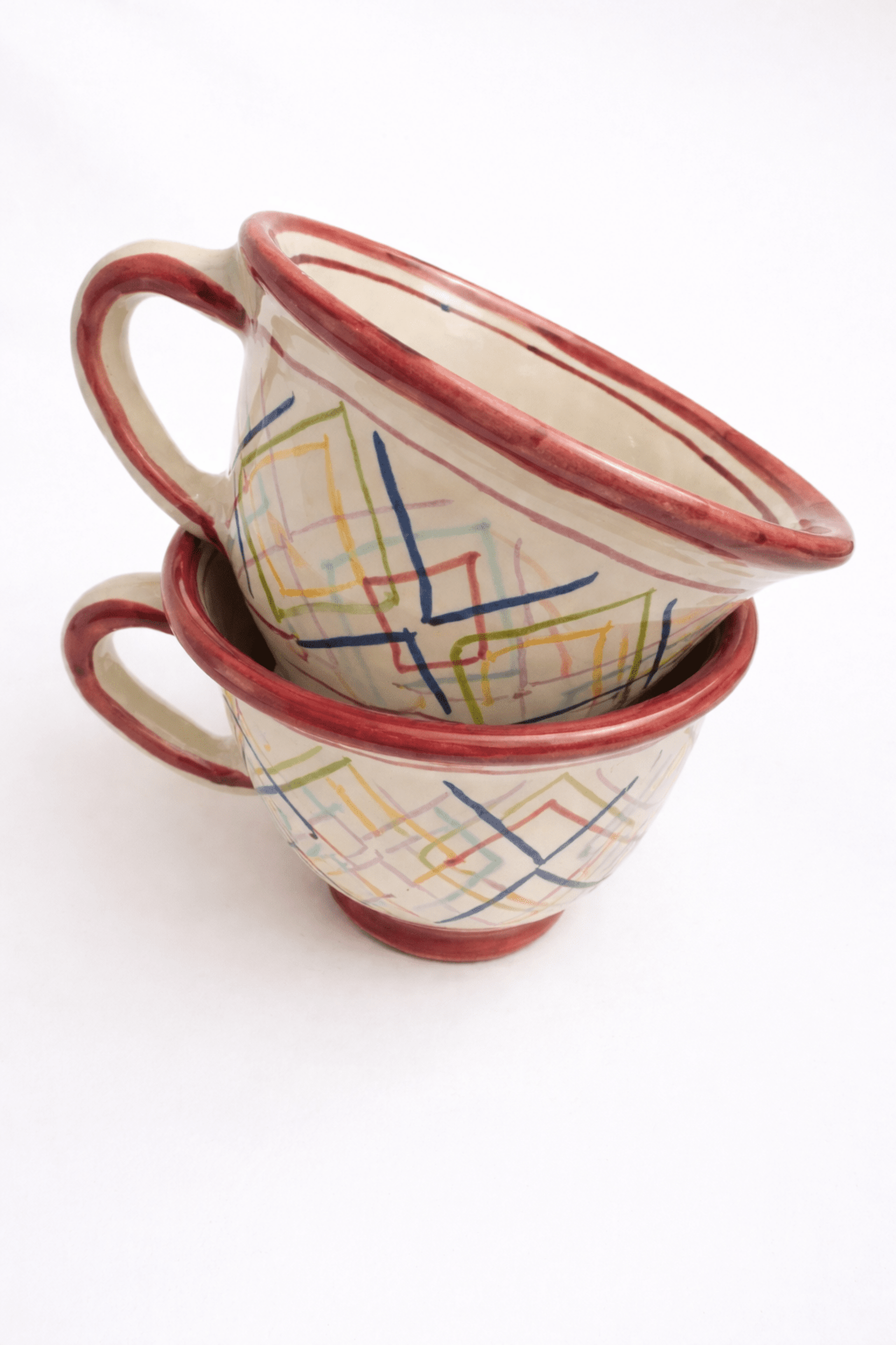 Dos juegos de tazas con forma de campana - 1